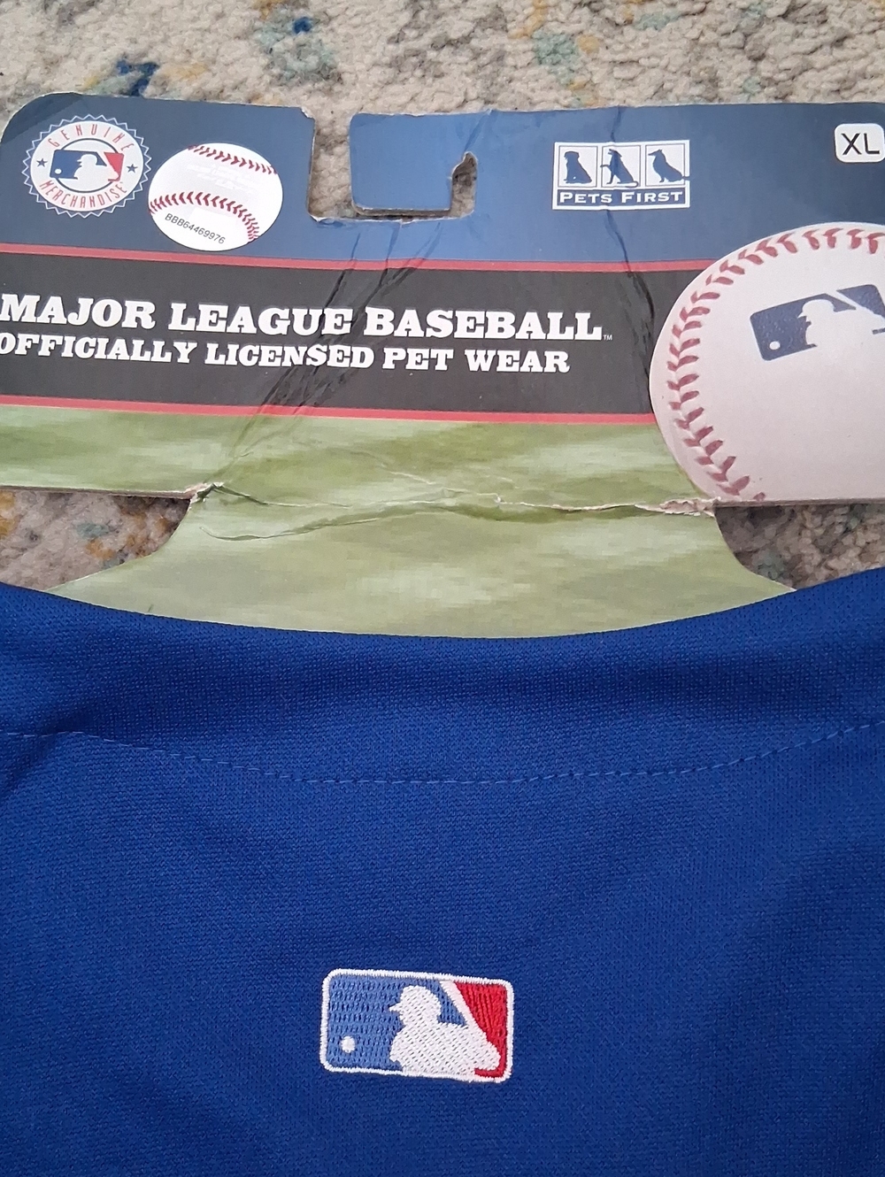 New York Mets Dog Jersey XL